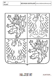 Çek-Cumhuriyeti boyama sayfaları